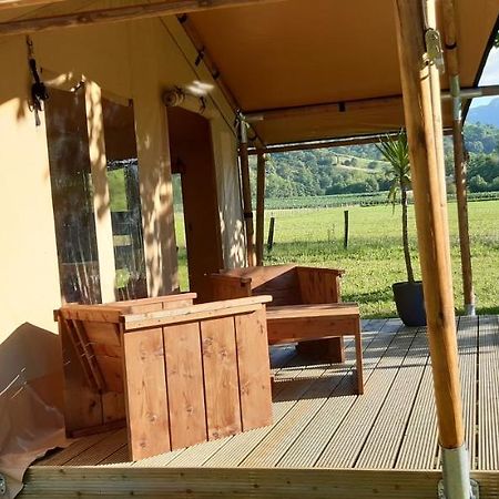 Tente Safari Lodge Ferme Carrique Tardets-Sorholus Екстериор снимка