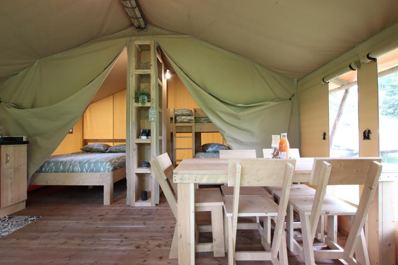 Tente Safari Lodge Ferme Carrique Tardets-Sorholus Екстериор снимка