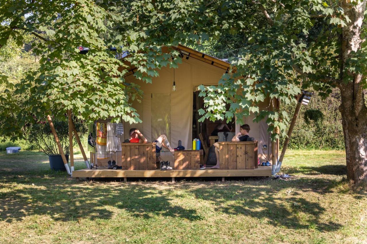 Tente Safari Lodge Ferme Carrique Tardets-Sorholus Екстериор снимка